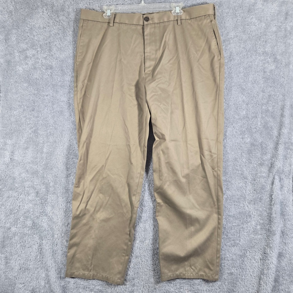 Dockers Classic Fit Khaki Chino Pants Mens 40x29.5 Tan Cotton Twill Trousers